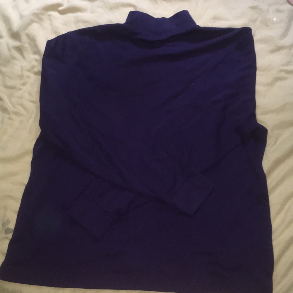 DARK PURPLE TURTLE NECK